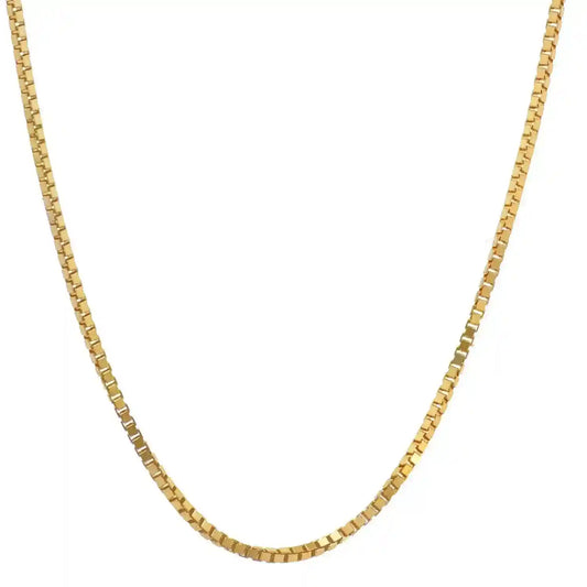 Goldkette Venezianerkette Halskette Breite 0,7 mm - 585-14 Karat Gold - Firma Holzenplotz - Silberketten-Goldketten.de 