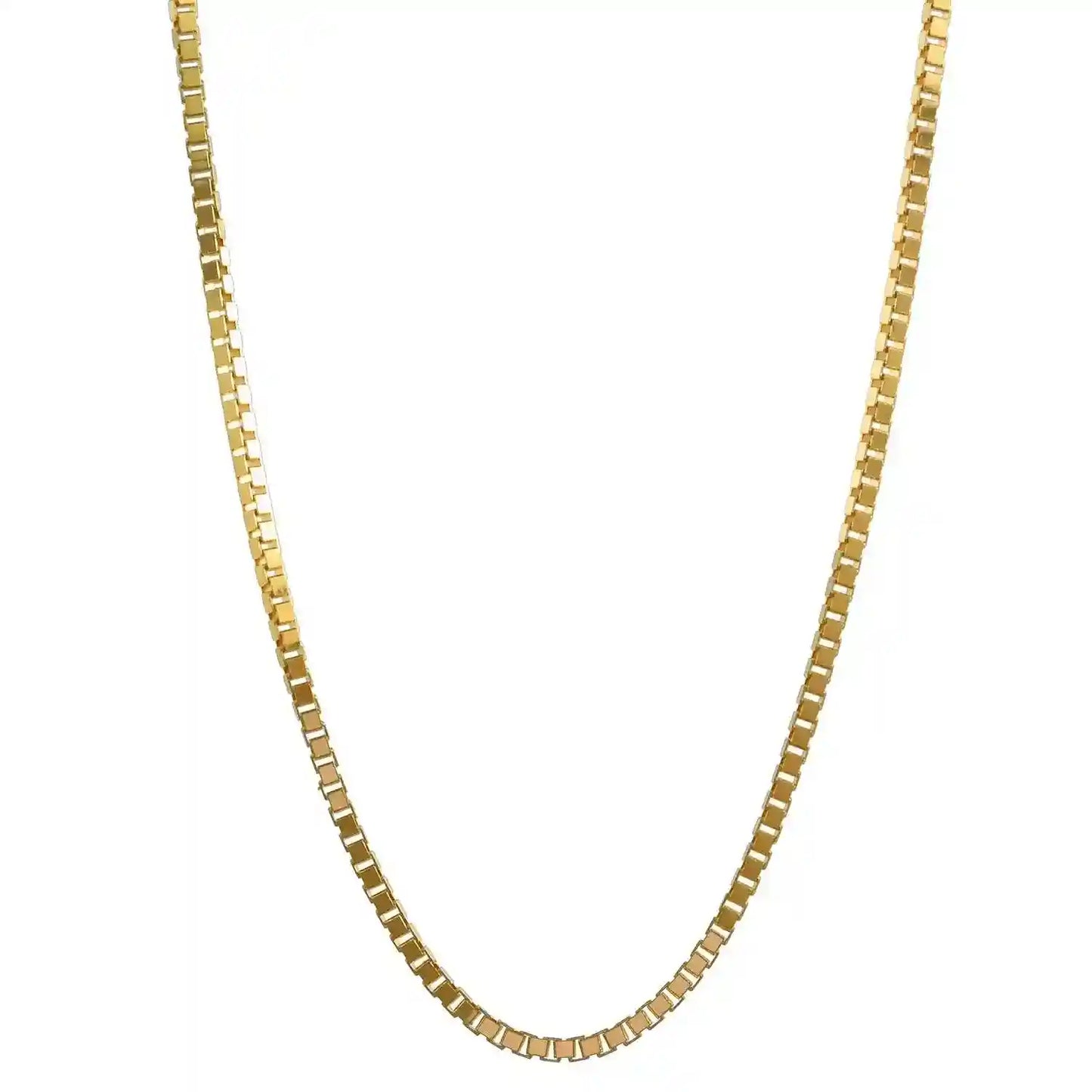 Goldkette Venezianerkette Halskette Breite 0,8 mm - 333-8 Karat Gold