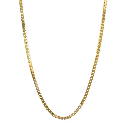 Goldkette Venezianerkette Halskette Breite 0,8 mm - 333-8 Karat Gold
