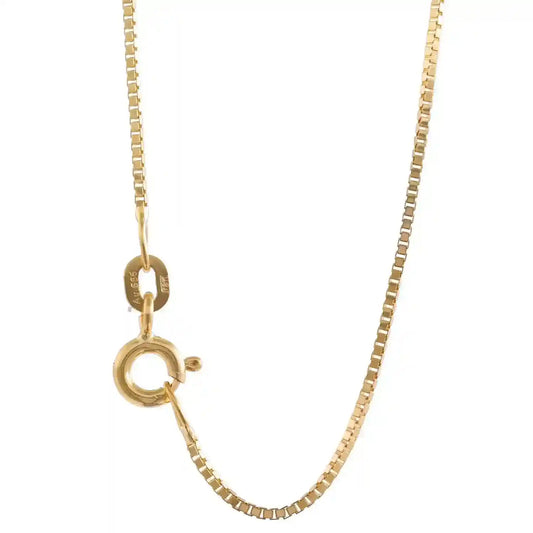 Goldkette Venezianerkette Halskette Breite 0,8 mm - 585-14 Karat Gold - Firma Holzenplotz - Silberketten-Goldketten.de 