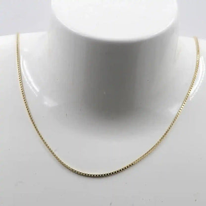 Goldkette Venezianerkette Halskette Breite 0,9 mm - 333-8 Karat Gold
