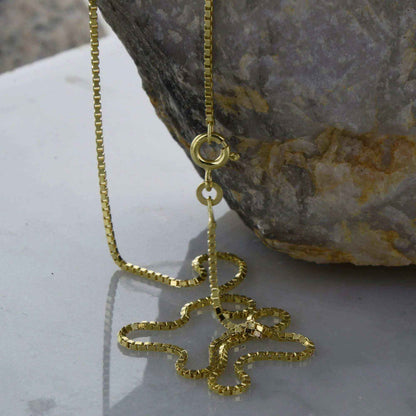 Goldkette Venezianerkette Halskette Breite 1,2 mm - 333-8 Karat Gold