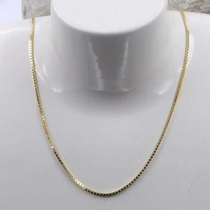 Goldkette Venezianerkette Halskette Breite 1,2 mm - 333-8 Karat Gold