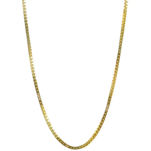 Goldkette Venezianerkette Länge 36cm - Breite 0,7mm - 585 - 14 Karat Gol - Firma Holzenplotz - Silberketten - Goldketten.de