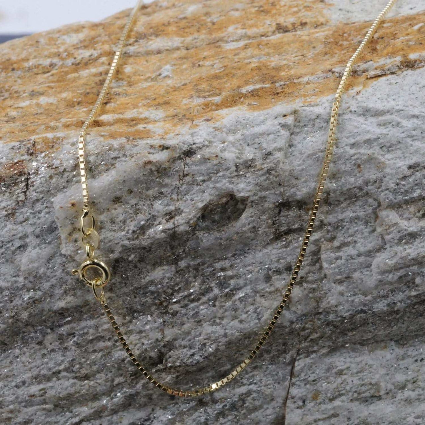 Goldkette Venezianerkette Länge 40cm - Breite 0,9mm - 333-8 Karat Gold