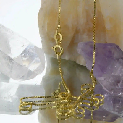 Goldkette Venezianerkette Länge 42cm - Breite 0,7mm - 333-8 Karat Gold