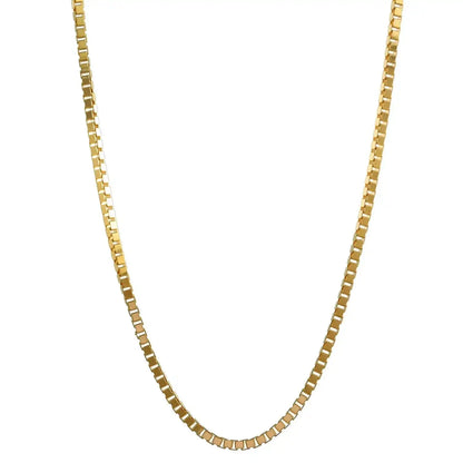 Goldkette Venezianerkette Länge 45cm - Breite 0,8mm - 333-8 Karat Gold