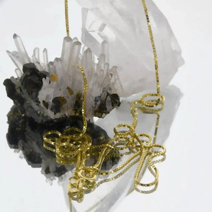 Goldkette Venezianerkette Länge 50cm - Breite 0,7mm - 333-8 Karat Gold