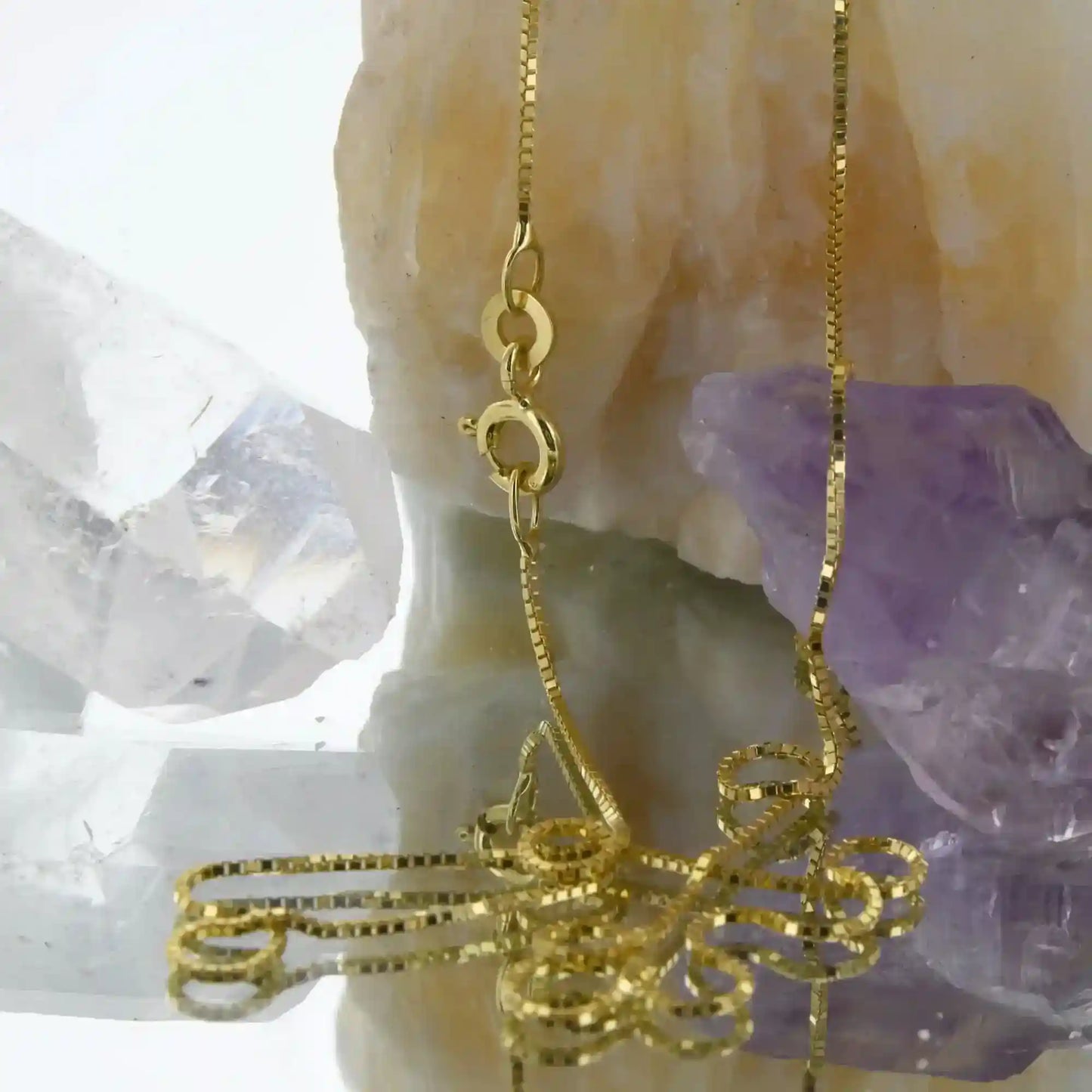 Goldkette Venezianerkette Länge 50cm - Breite 0,7mm - 333-8 Karat Gold