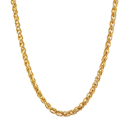 Goldkette Zopfkette Breite 1,3mm - 585 - 14 Karat Gold - Firma Holzenplotz - Silberketten - Goldketten.de