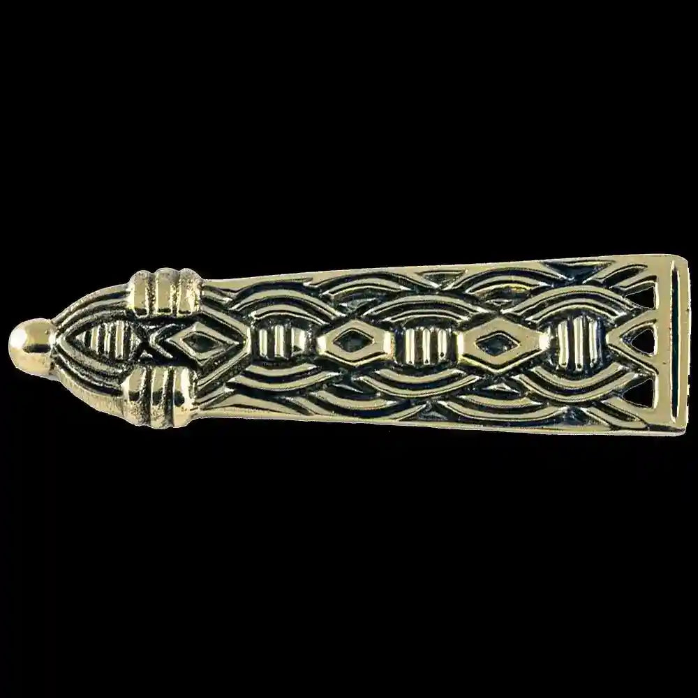 Gürtelendstück Riemenendstück Bronze Wikinger Viking