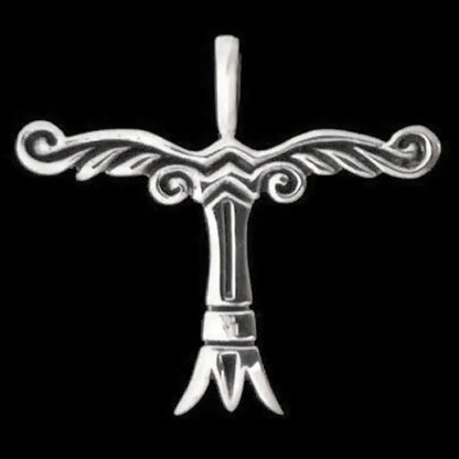 Irminsul - Amulett Schmuck Anhänger groß 925er Silber Wikinger 55x50mm - Firma Holzenplotz - Silberketten - Goldketten.de