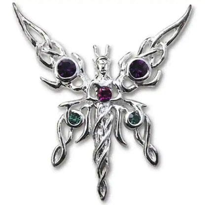 Kalea Solana Anhänger + Kette 925er Silber - Fantasie - 32x32mm