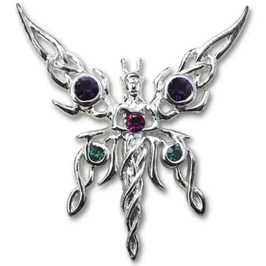 Kalea Solana Anhänger + Kette 925er Silber - Fantasie - 32x32mm