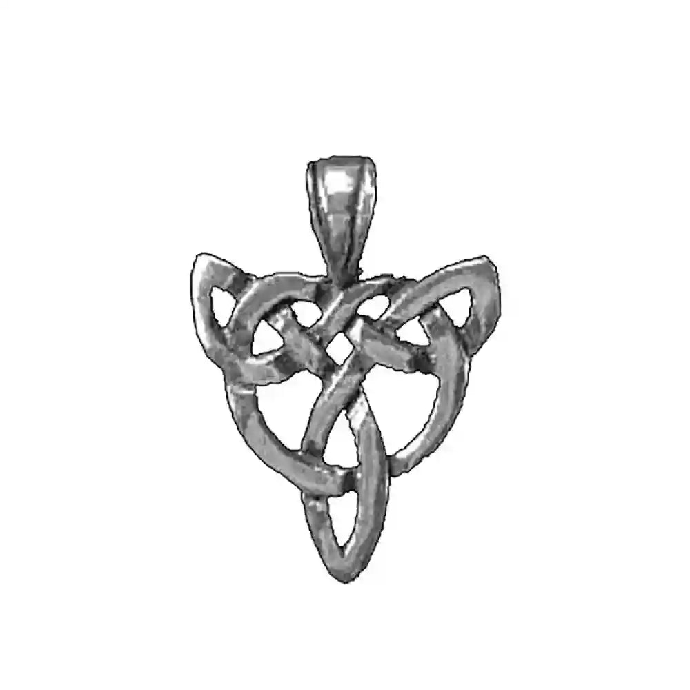 kelt. Knoten Schmuck Anhänger 925er Silber - Keltische Knoten - 29x21mm