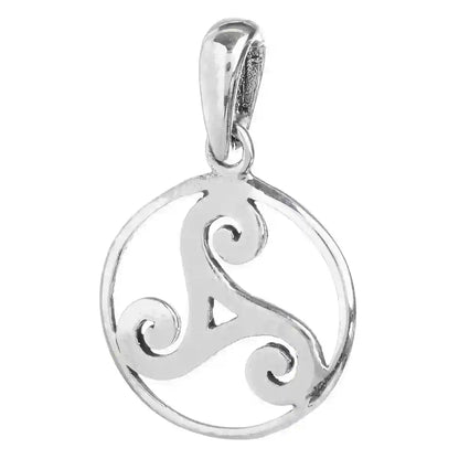 Keltische Triskele Schmuck Anhänger 925er Silber - Triskel - ? 16mm - Firma Holzenplotz - Silberketten-Goldketten.de 