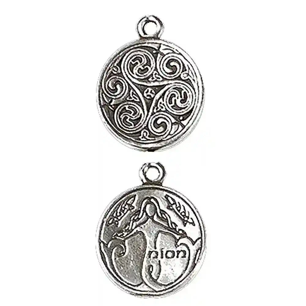 Keltischer Astrologie Anhänger: Nion Durchmesser 23mm