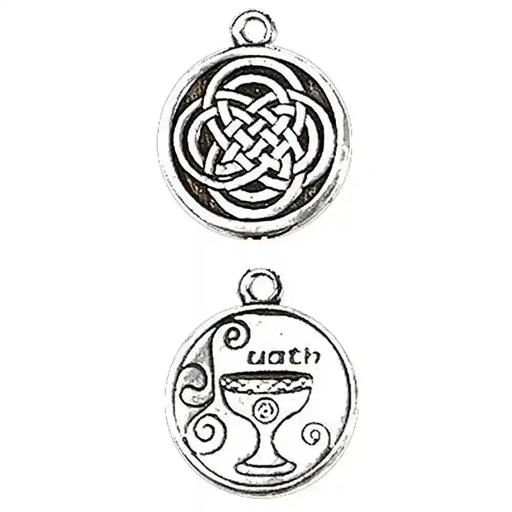 Keltischer Astrologie Anhänger: Uath Durchmesser 23mm