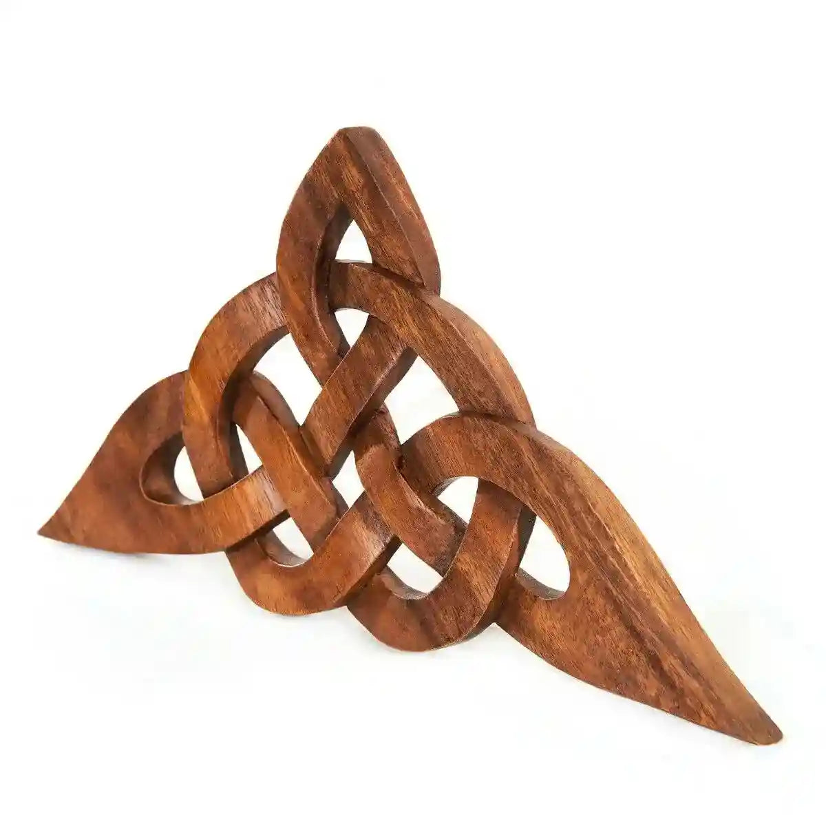 Keltischer Knoten  35 cm Holz-Wandbild  handgemacht handmade celtic Kelten Holz 