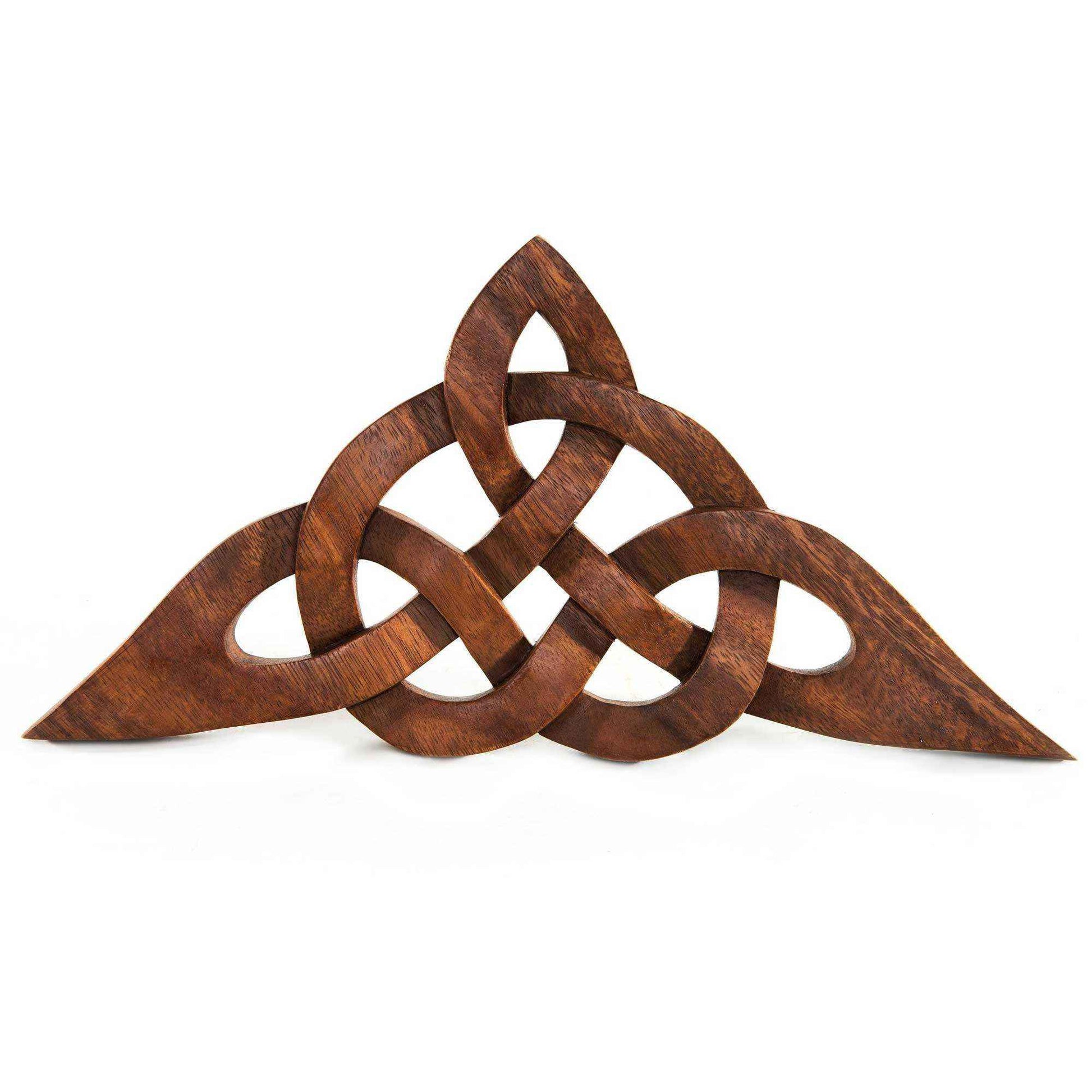 Keltischer Knoten  35 cm Holz-Wandbild  handgemacht handmade celtic Kelten Holz 