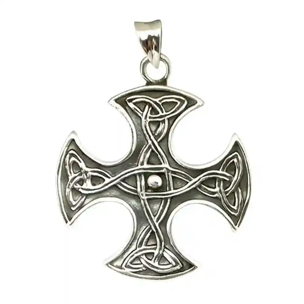 Keltischer Knoten Schmuck Anhänger 925er Silber