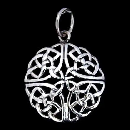 Keltischer Knoten Schmuck Anhänger 925er Silber - Keltische Knoten - Durchmesser 20mm