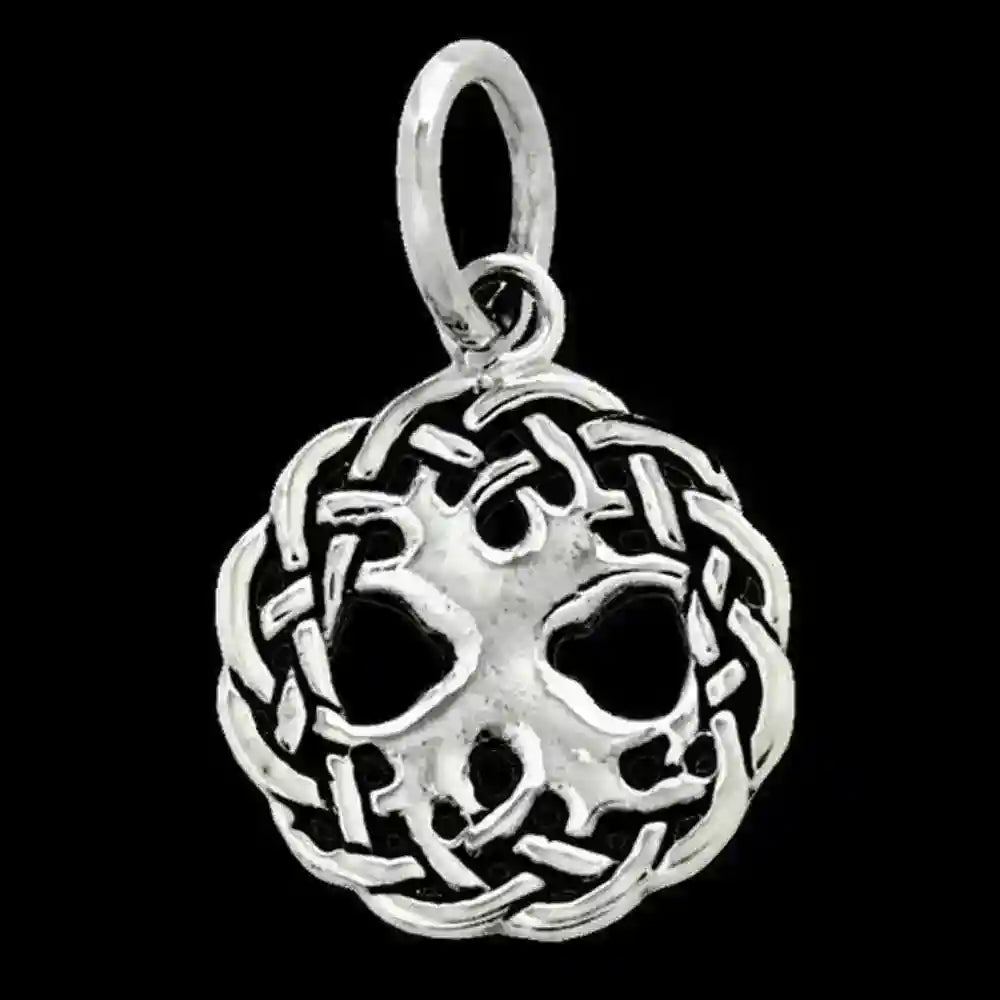 Keltischer Lebensbaum - Weltenesche Baum klein 925 Silber