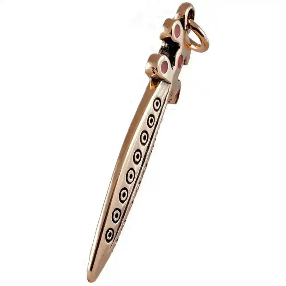 keltischer Schwertanhänger celtic massiv Bronze Anhänger Schmuck Schwert