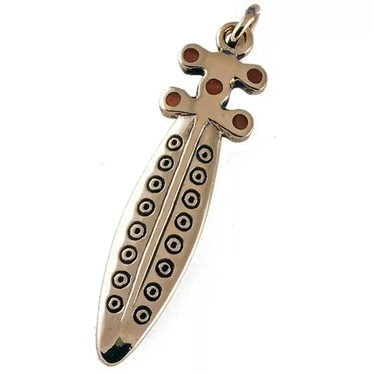 keltischer Schwertanhänger celtic massiv Bronze Anhänger Schmuck Schwert