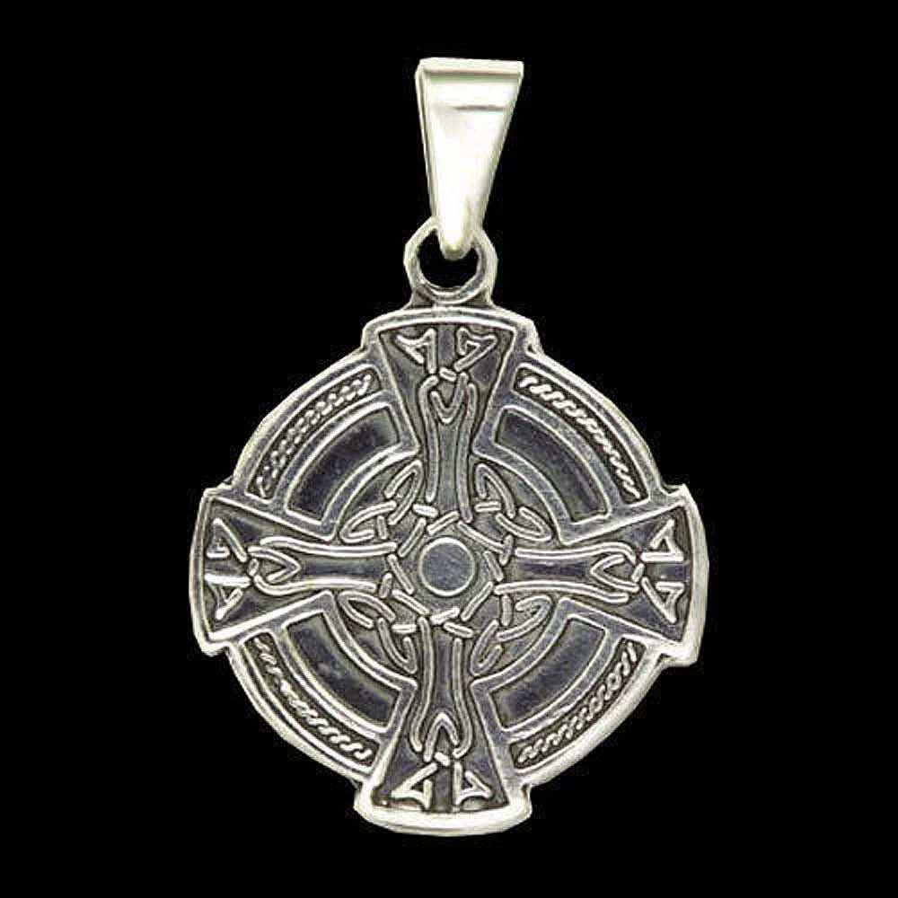 keltisches Knoten-Kreuz Schmuck Anhänger 925er Silber Kreuze 27 mm - Firma Holzenplotz - Silberketten-Goldketten.de 