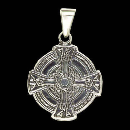 keltisches Knoten-Kreuz Schmuck Anhänger 925er Silber Kreuze 27 mm - Firma Holzenplotz - Silberketten-Goldketten.de 