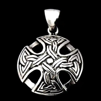 keltisches Kreuz Schmuck Anhänger 925er Silber - Kreuze - 27x19mm - Firma Holzenplotz - Silberketten-Goldketten.de 