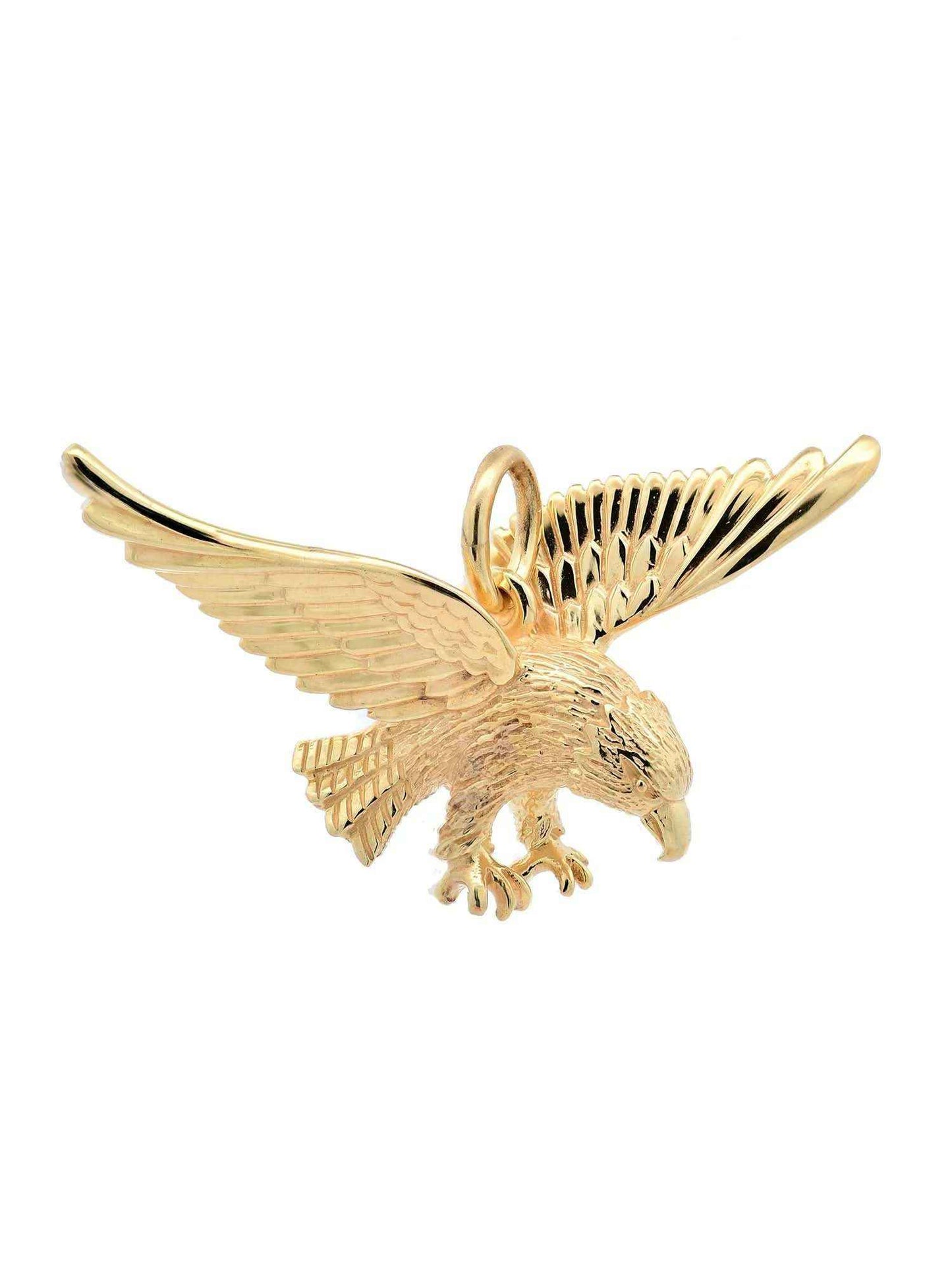 Kettenanhänger Gold Anhänger Adler  massiv 333 - 8 Karat Gold
