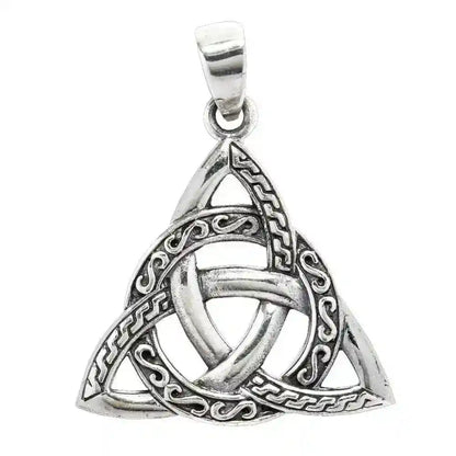 Knotenmuster Schmuck Anhänger 925er Silber Celtic Kelten Schmuck