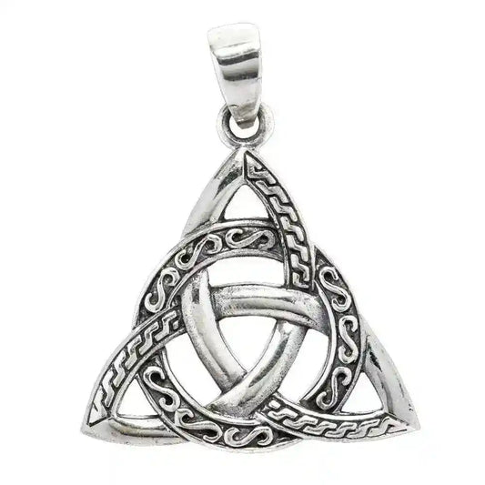Knotenmuster Schmuck Anhänger 925er Silber Celtic Kelten Schmuck - Firma Holzenplotz - Silberketten-Goldketten.de 