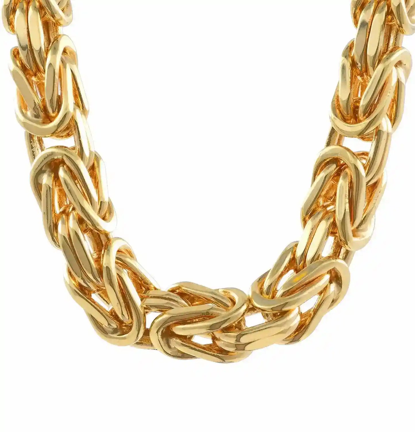 Königskette Halskette  585 14 Karat Gold Breite 4,0 mm  Kettenlänge  60 cm