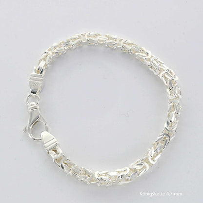 Königskette Halskette  925 Sterlingsilber Auswahl