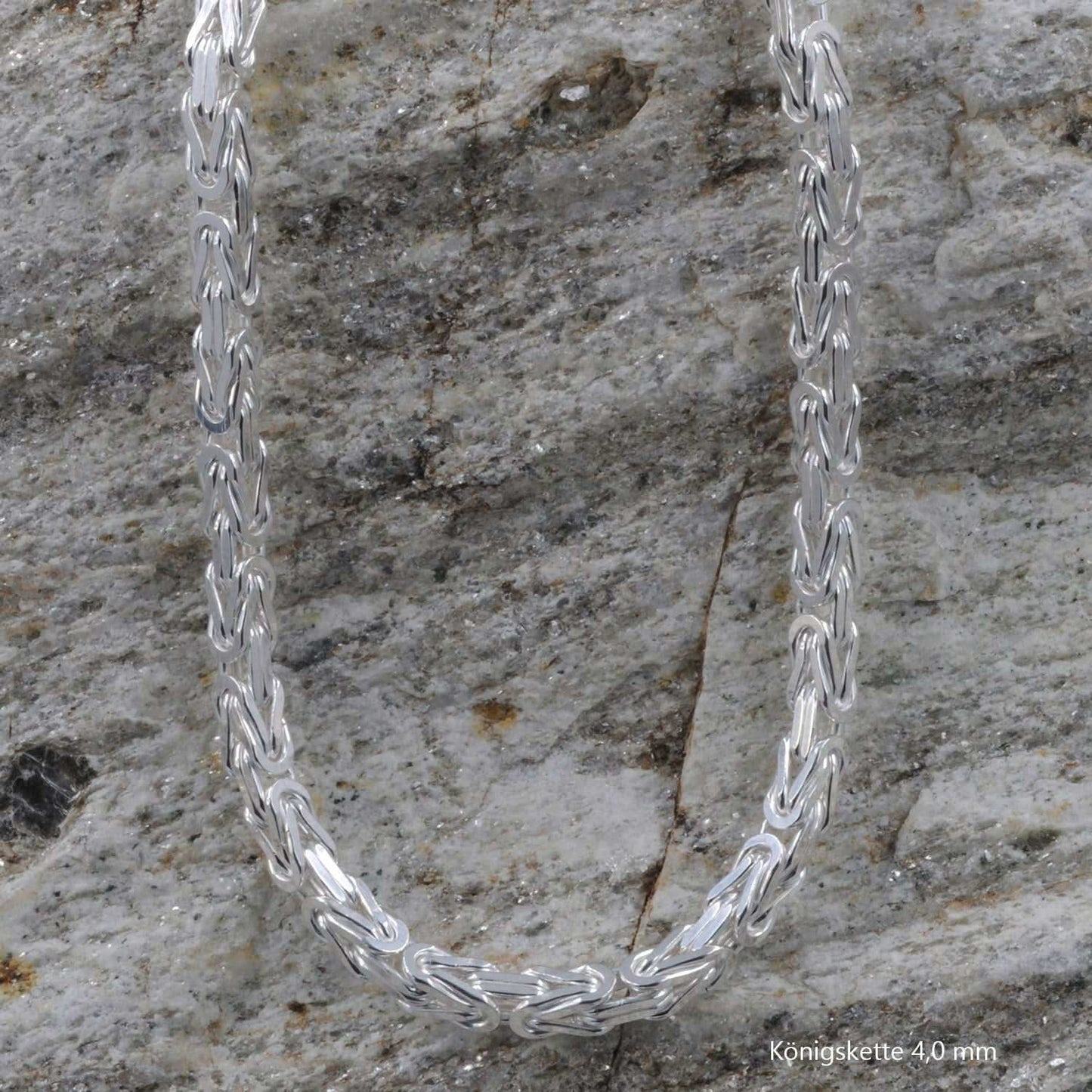Königskette Halskette  925 Sterlingsilber Auswahl
