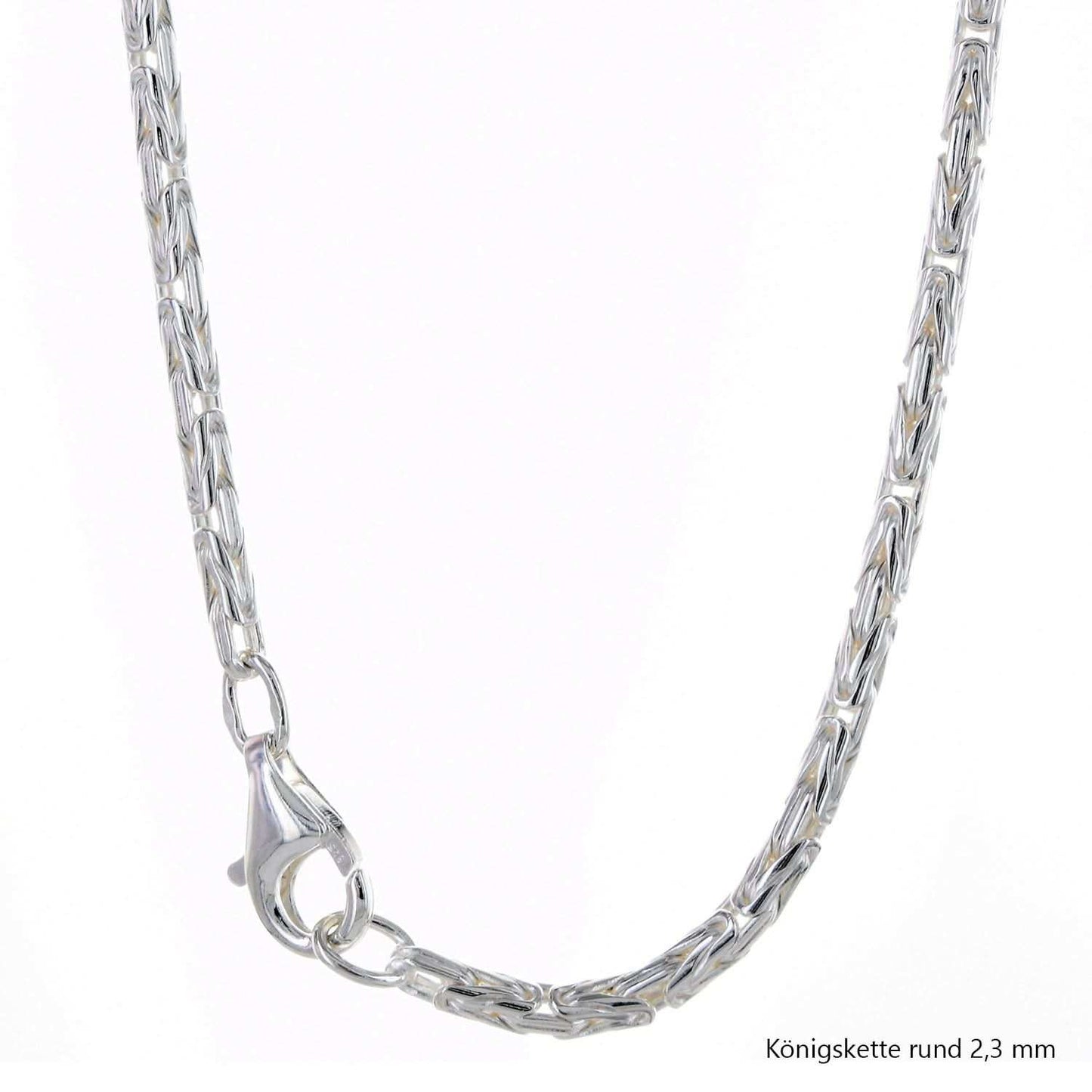 Königskette Halskette  925 Sterlingsilber Auswahl