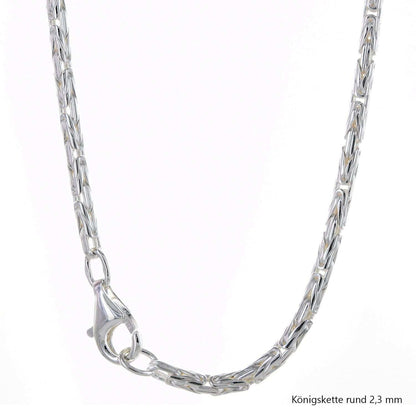 Königskette Halskette  925 Sterlingsilber Auswahl
