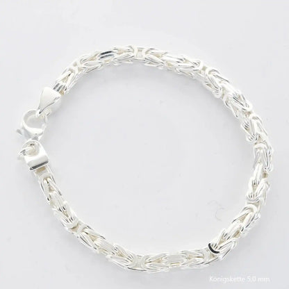 Königskette Halskette  925 Sterlingsilber Auswahl