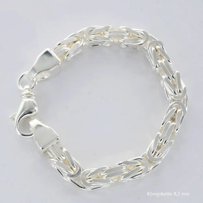 Königskette Halskette  925 Sterlingsilber Auswahl