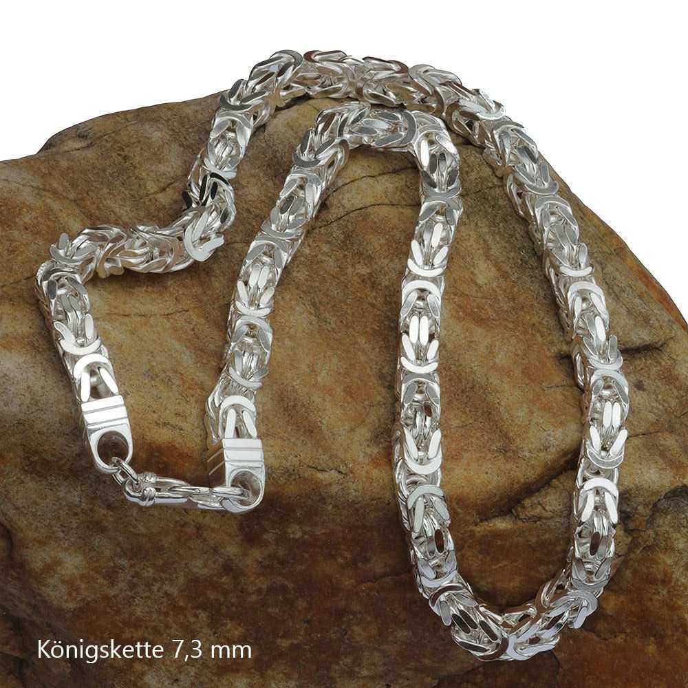 Königskette Halskette  925 Sterlingsilber Auswahl