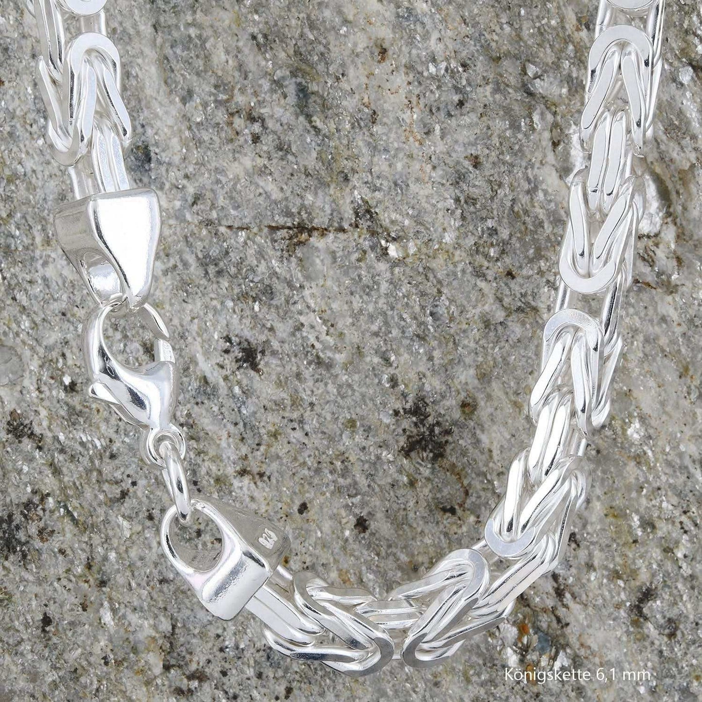 Königskette Halskette  925 Sterlingsilber Auswahl