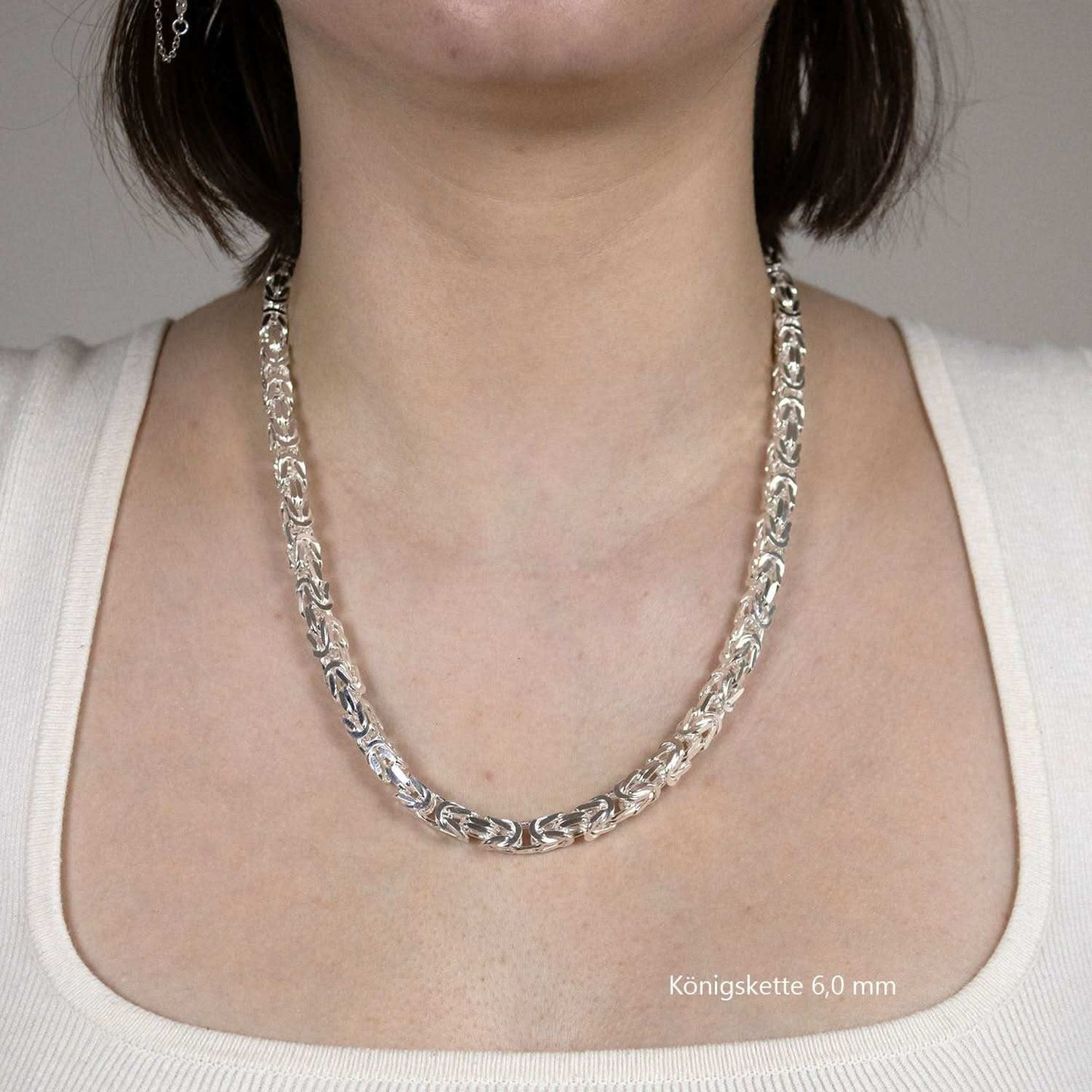 Königskette Halskette  925 Sterlingsilber Auswahl