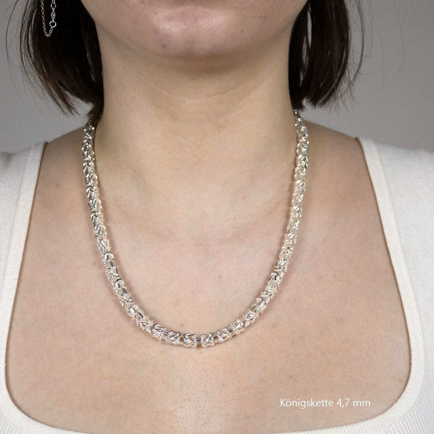 Königskette Halskette  925 Sterlingsilber Auswahl
