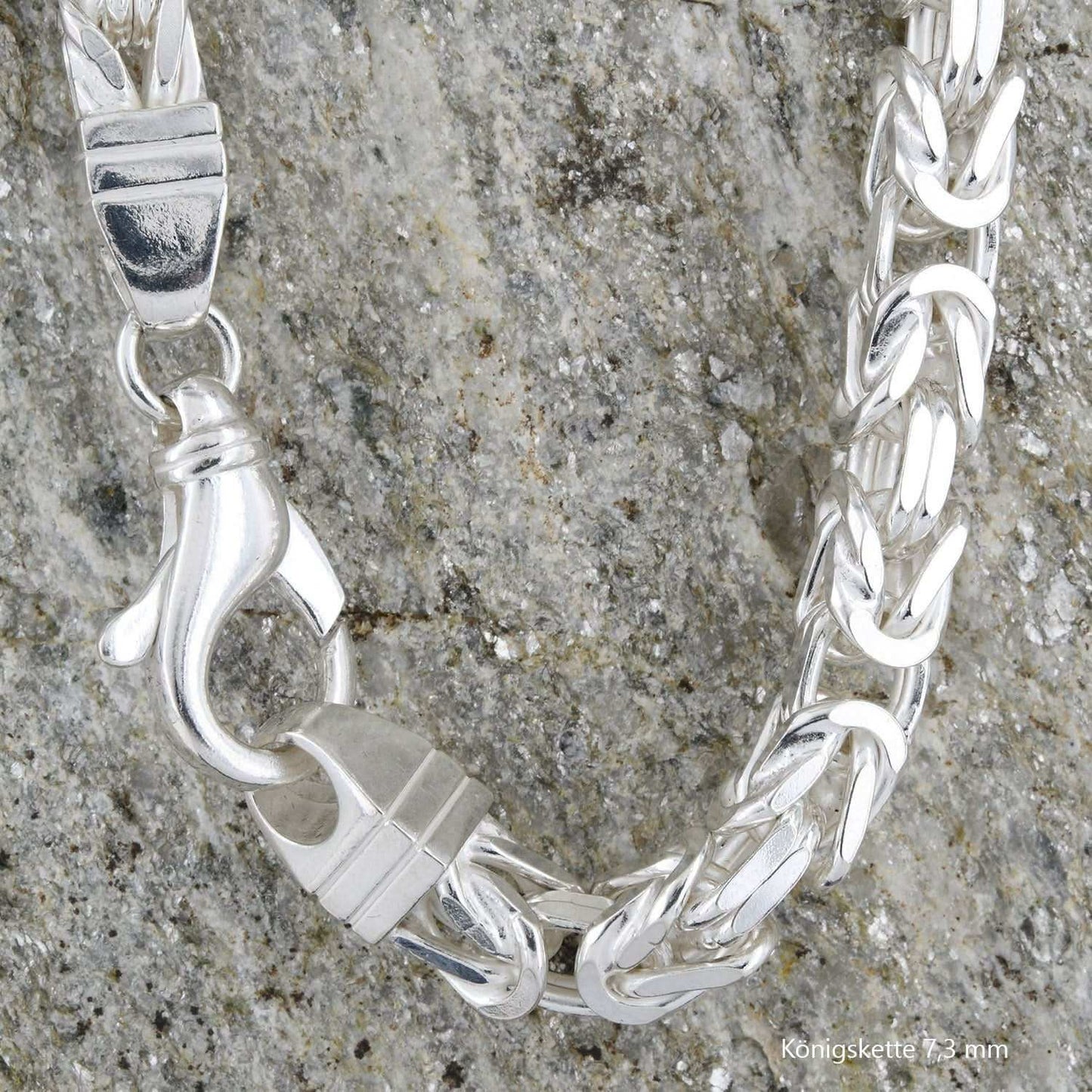 Königskette Halskette  925 Sterlingsilber Auswahl