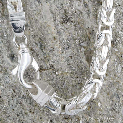 Königskette Halskette  925 Sterlingsilber Auswahl