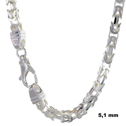 Königskette Halskette  925 Sterlingsilber Auswahl