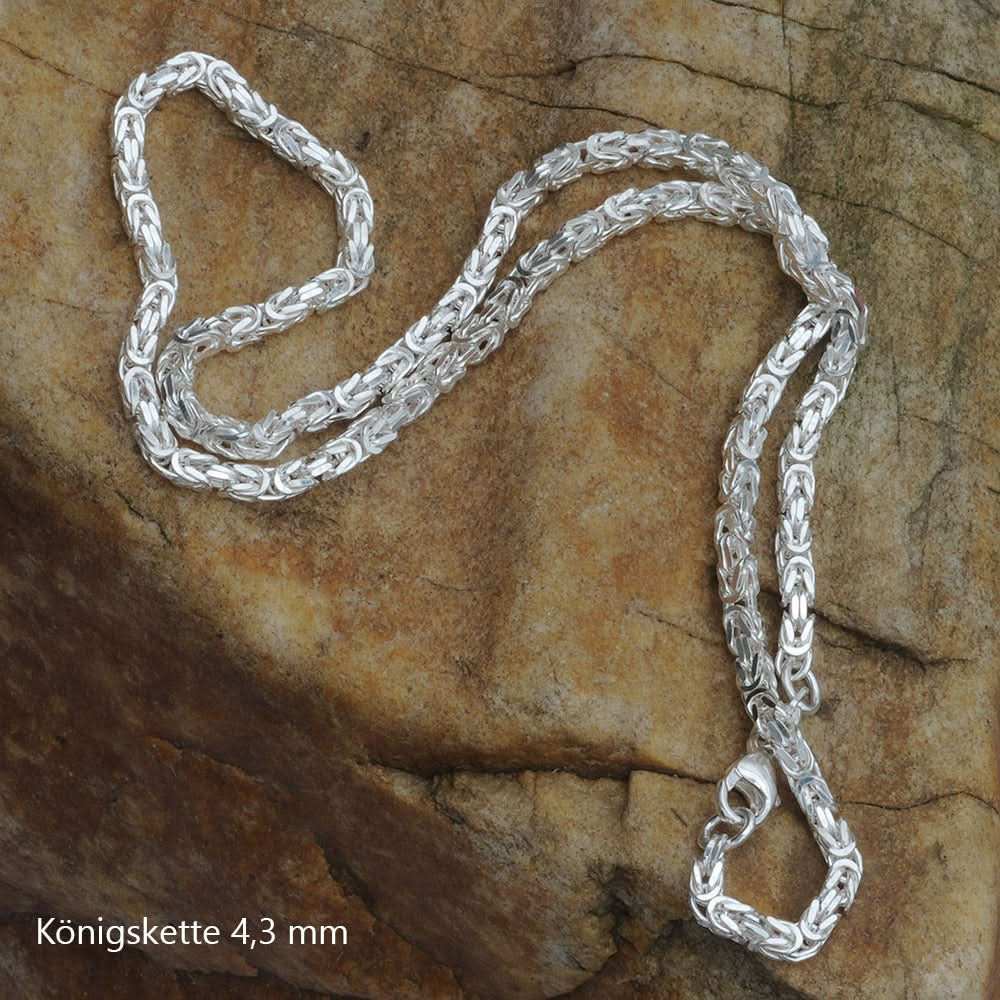 Königskette Halskette  925 Sterlingsilber Auswahl